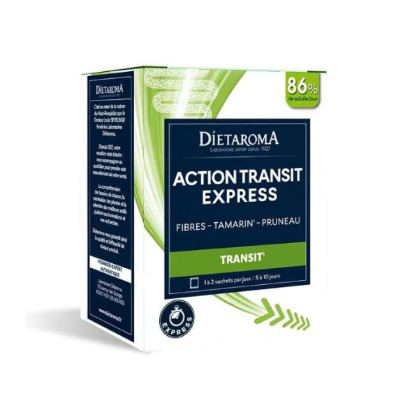 DIETAROMA ACTION TRANSIT EXPRESS 10 SACHETS