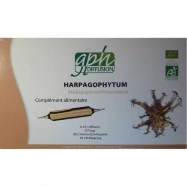 GPH HARPAGOPHTUM 20 AMPOULES DE 15 ML