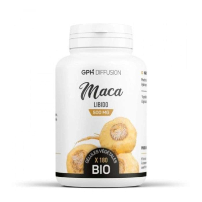 GPH DIFFUION MACA 500 MG 180 GELULES