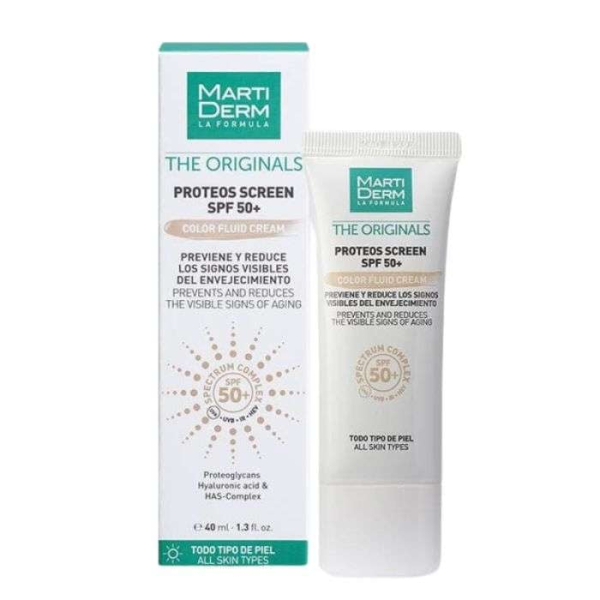 MARTIDERM PROTEOS CREME SOLAIRE TEINTE SPF 50+ 40 ML