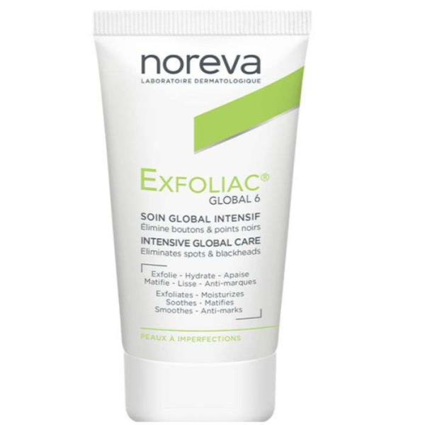 NOREVA EXFOLIAC GLOBAL 6 SOIN GLOBAL INTENSIF 30 ML
