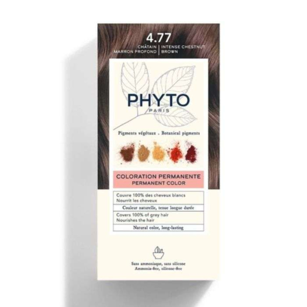 PHYTO COLOR KIT COLORATION 4.77 CHATAIN MARRON