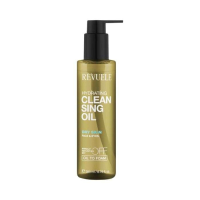 REVUELE HUILE NETTOYANTE HYDRATANTE POUR PEAUX SECHES 200 ML