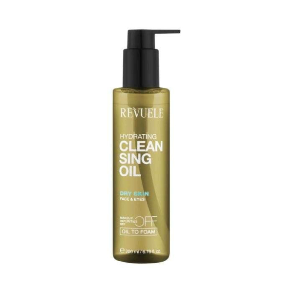 REVUELE HUILE NETTOYANTE HYDRATANTE POUR PEAUX SECHES 200 ML