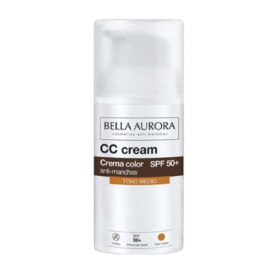 BELLA AURORA CC CREME ANTI TACHES SPF50 TEINTE MEDIUM