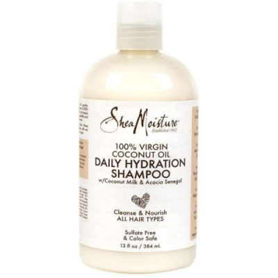 SHEA MOISTURE 100 VIRGIN COCONUT OIL DAILY HYDRATION SHAMPOING 384ML