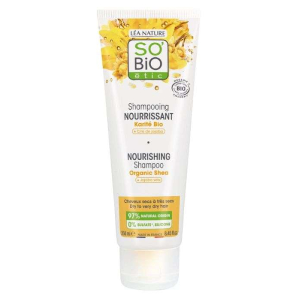 SO BIO SHAMPOOING NOURRISSANT KARITES BIO 250 ML