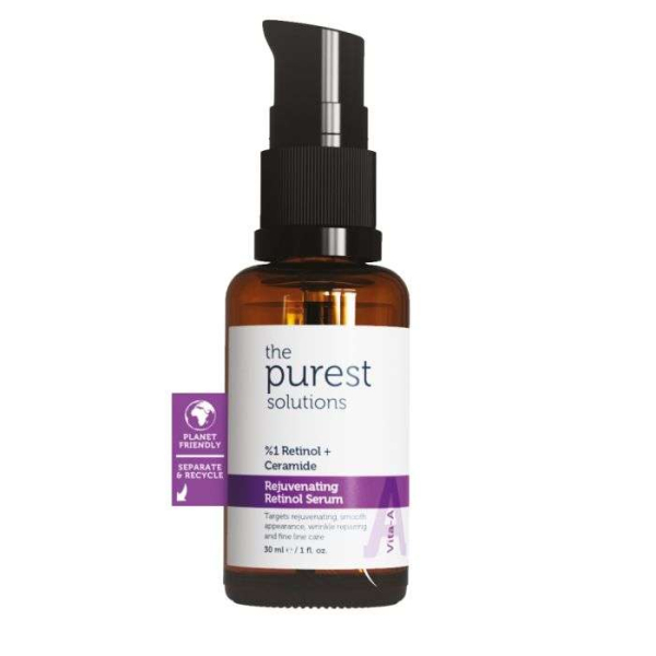 THE PUREST SOLUTIONS REJUVENATING RETINOL SERUM 1 % + CERAMID 30 ML