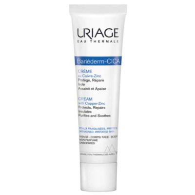 URIAGE BARIEDERM CICA-CRÈME AU CUIVRE-ZINC 40ML PEAUX IRRITÉES