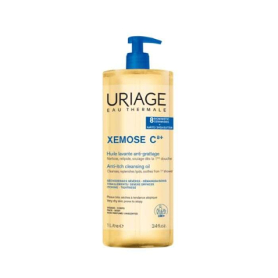 URIAGE XEMOSE C8+ HUILE LAVANTE NOURRISSANTE APAISANTE 1 LITRE