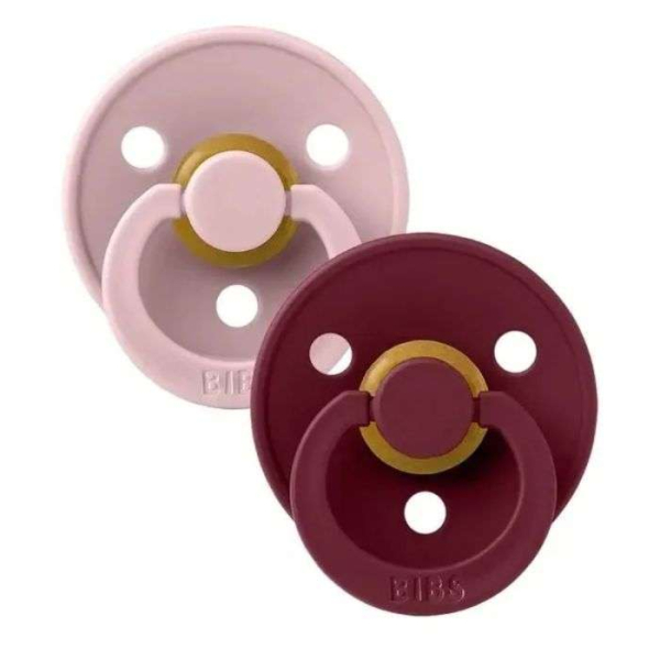 BIBS SET DE 2 SUCETTES SIZE 2 6 MOIS +