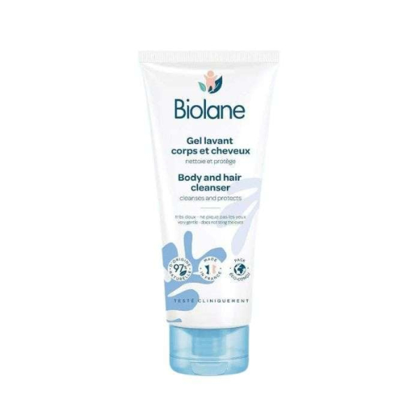 BIOLANE GEL LAVANT CORPS ET CHEVEUX 200ML
