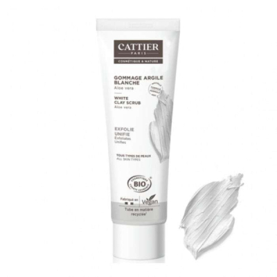 CATTIER GOMMAGE ARGILE BLANCHE ALOE VERA 100 ML